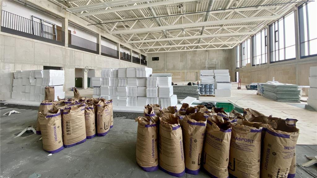 Die kleine Zweifachhalle.