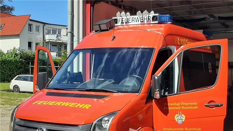 Die mobile Durchsage- und Warneinrichtunge von Zug II der Buxtehuder Feuerwehr ist bereit für ihren ersten Einsatz am Warntag. Was es damit auf sich hat.