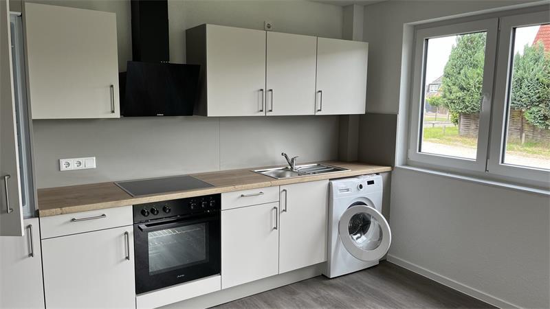 Wohnhaus für Geflüchtete: Das war sein letztes Projekt für Harsefeld Die modernen Wohnungen sollen an geflüchtete Menschen vermietet werden.