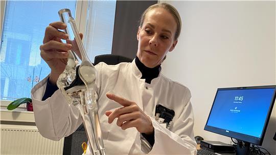 Die neue Chefärztin am Elbe Klinikum Buxtehude: Dr. Karina Bohlen.