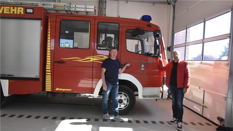 So viel Eigenleistung steckt in Baljes neuem Feuerwehrgerätehaus Die neue Fahrzeughalle.