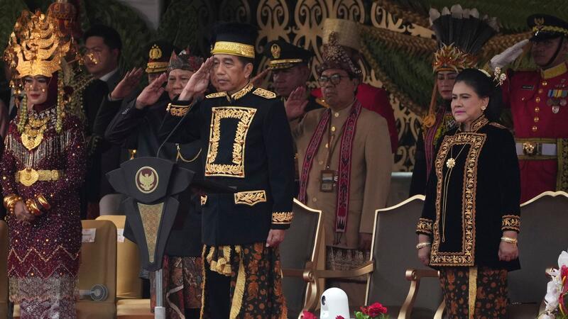 Indonesien feiert Unabhängigkeitstag in neuer Hauptstadt Die neue Hauptstadt Nusantara ist ein Herzensprojekt des Noch-Präsidenten Joko Widodo.