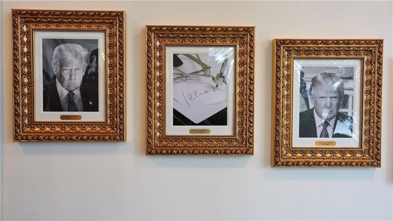 Die neue Präsidenten-Galerie ist enthüllt worden. 