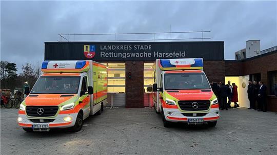 Die neue Rettungswache in Harsefeld ist fertiggestellt.