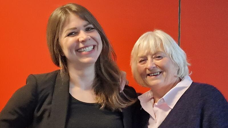 Die neue und die langjährige Beauftragte für Chancengleichheit am Arbeitsmarkt: Kristina Brinkmann und Ulrike Langer.