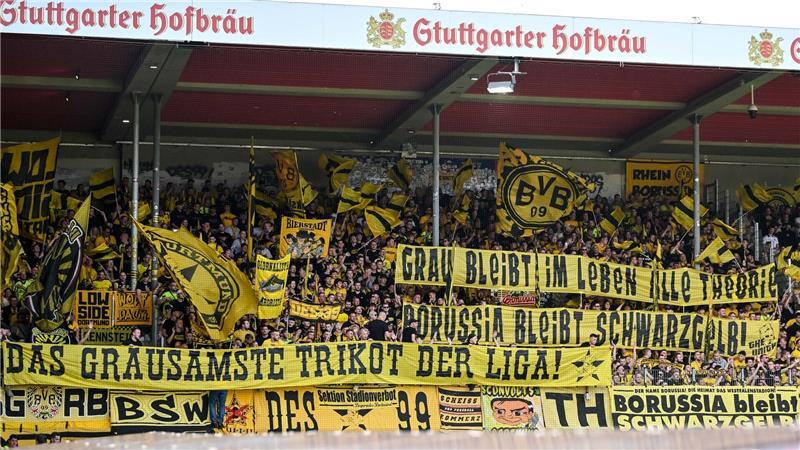 Die neuen Auswärtstrikots des BVB kommen bei vielen Fans nicht gut an.
