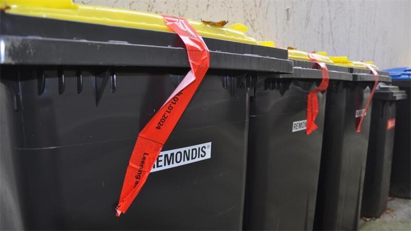 Gelbe Tonnen bereiten Bürgern Sorgen im Stader Nachbarkreis Die neuen Gelben Tonnen der Firma Remondis: Bei der Verteilung im Landkreis Rotenburg hakt es.