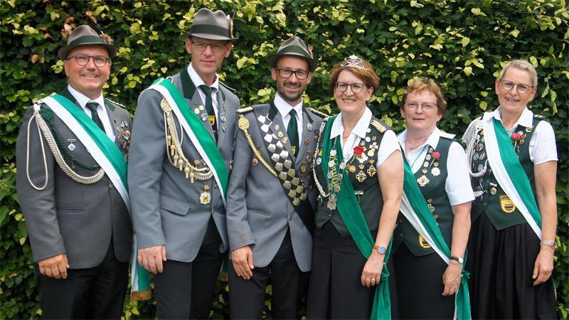 Die neuen Majestäten des Schützenvereins Gräpel.