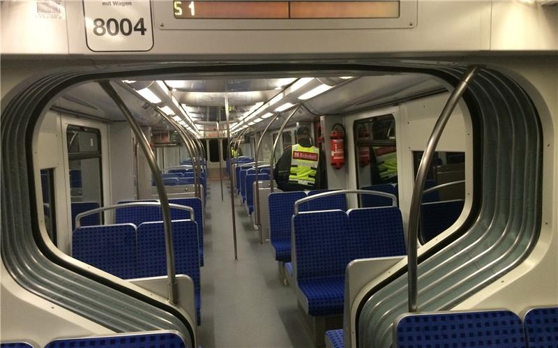 Die neuen Züge der S-Bahn sind erstmals komplett durchgehend begehbar. Foto Sonnleitner