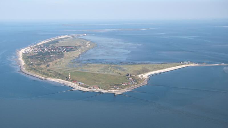 Die ostfriesische Insel Wangerooge.