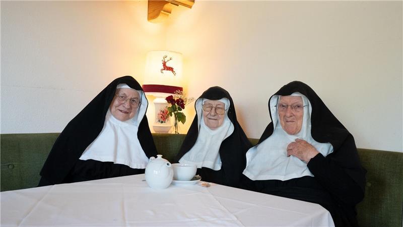 Die rebellischen Nonnen von Goldenstein: Schwester Rita, Schwester Regina und Schwester Bernadette (von links nach rechts). (Archivbild)