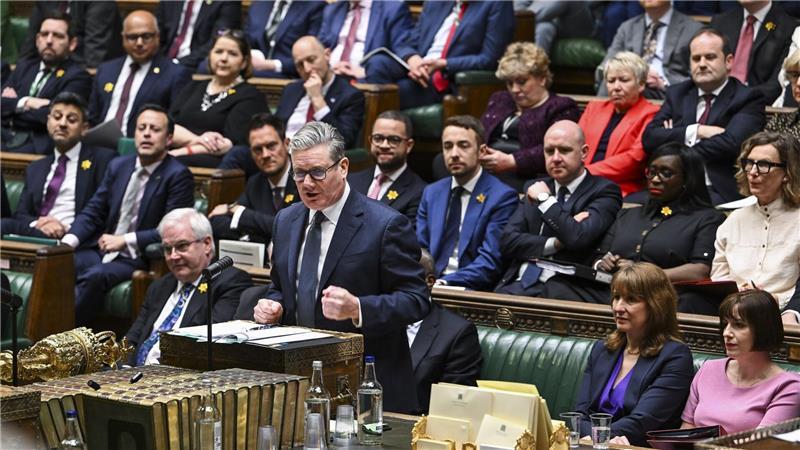 Starmers Rücktritt: Daran ist der Premier gescheitert Die satte Mehrheit im Parlament konnte er oft nicht nutzen. (Archivbild)