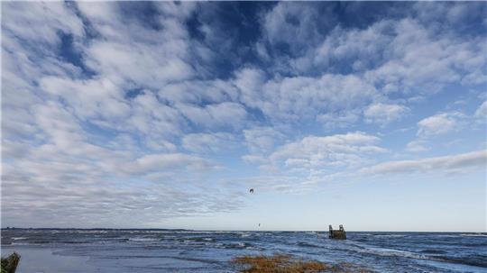Die schöne Seite des Winters an der Ostsee.