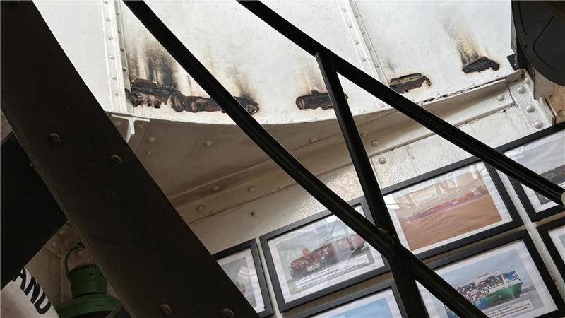 Geldsegen und Bürokratie-Bremse: So steht es um diese Leader-Projekte Die schwarzen Rußspuren zeigen, wo die Handwerker neue Metallbleche einschweißen mussten.