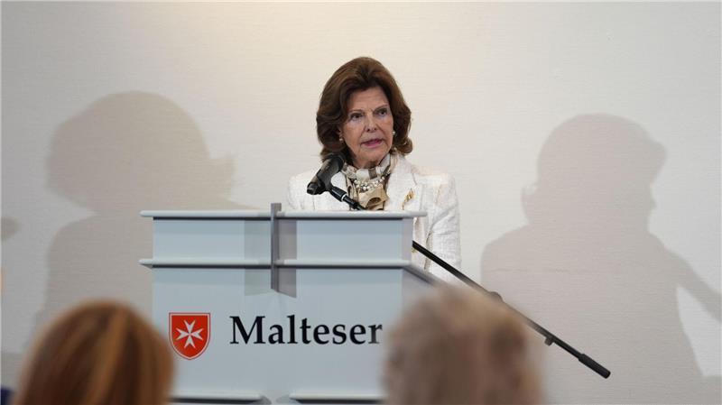 Die schwedische Königin ist für zwei Tage in Flensburg. 