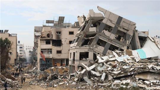 Die schweren Kämpfe im Gazastreifen dauern an.