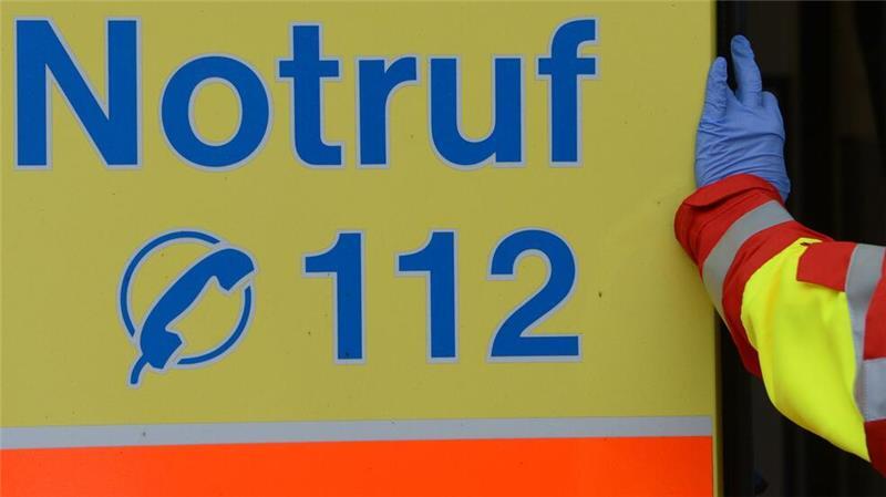 Die schwerverletzte Zehnjährige wurde im Rettungswagen ins Krankenhaus gebracht.