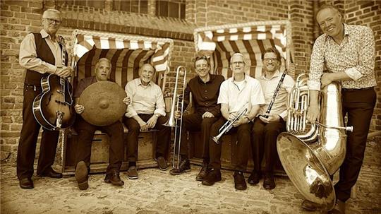 Die sieben Musiker von Jazz Lips spielen seit 50 Jahren zusammen.