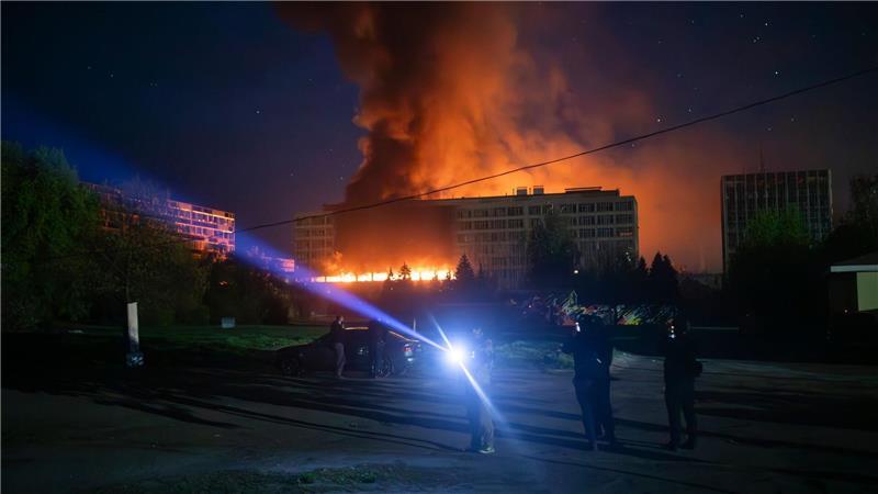 Die ukrainische Großstadt Charkiw ist immer wieder Ziel russischer Luftangriffe. (Archivbild)