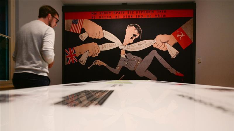 Die vier Alliierten im Zweiten Weltkrieg haben Hitler-Deutschland gemeinsam besiegt. (Archivbild)