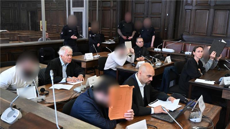 Die vier Angeklagten wurden zu mehrjährigen Haftstrafen verurteilt. (Archivbild)