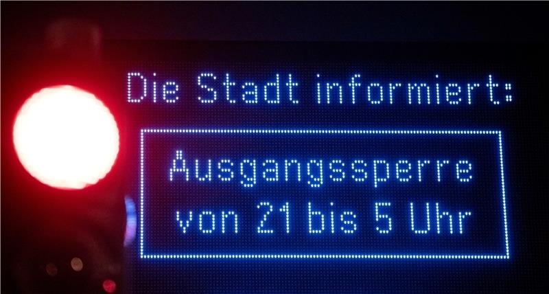 Urteile bestätigt: Corona-Ausgangssperre in Bayern war unverhältnismäßig Die wegen der Corona-Pandemie in Bayern verhängte Ausgangssperre im April 2020 war laut des Bundesverwaltungsgerichts Leipzig unverhältnismäßig. Foto: dpa