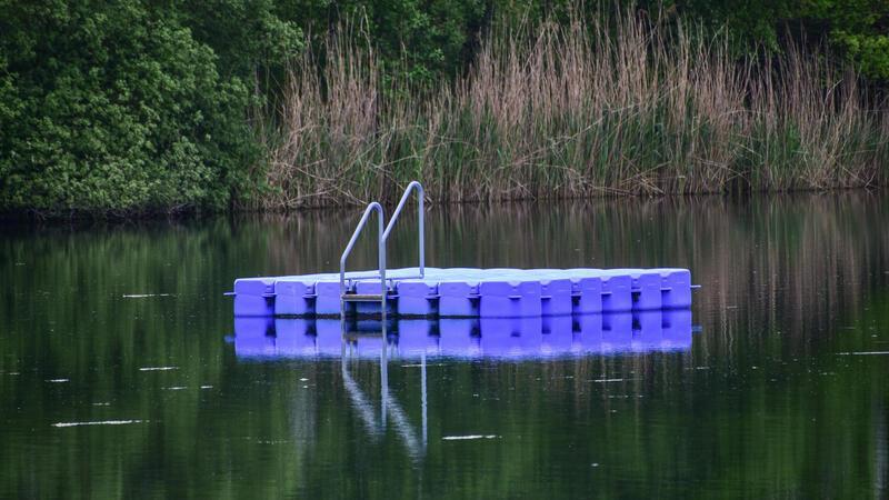 Die wichtigste Neuheit: Auf dem See schwimmt eine neu erweiterte Badeinsel.