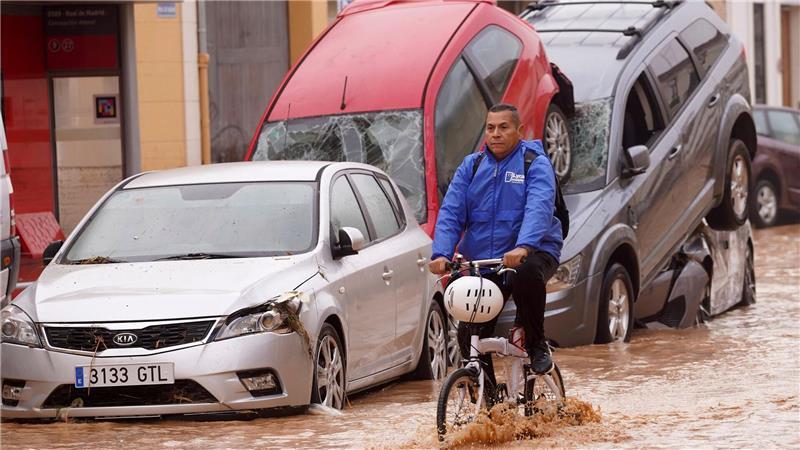 Valencia ein Jahr nach der Flut: Wiederaufbau und Wut Die wirtschaftlichen Schäden werden auf 17 bis 18 Milliarden Euro geschätzt. (Archivfoto)