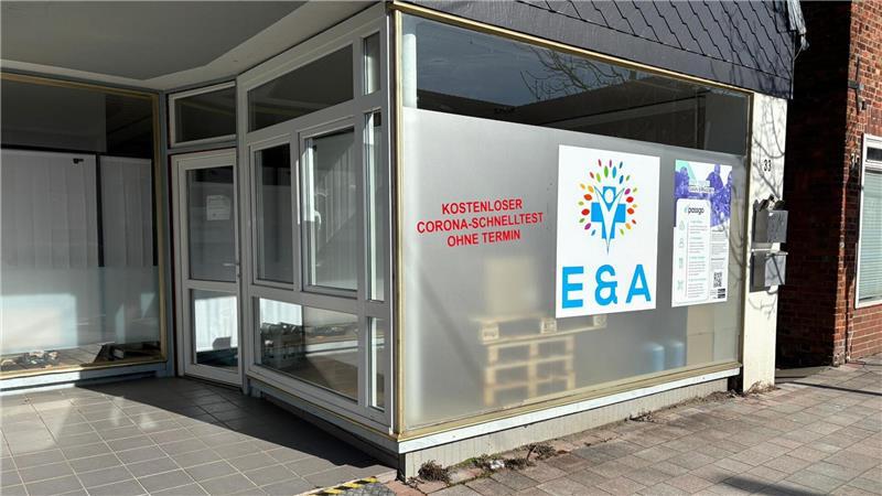 Die zentrale Corona-Teststation in der Langen Straße steht seit Jahren leer.