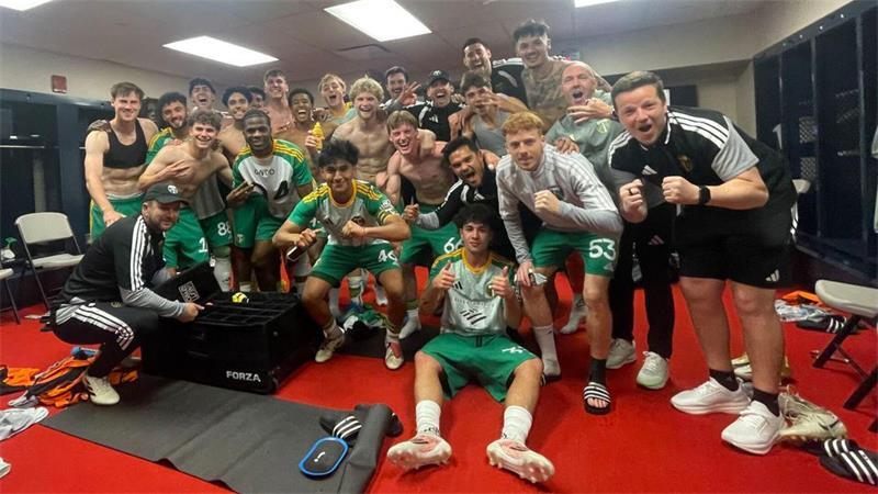 Bald in einer Liga mit Messi? Dieser Buxtehuder träumt von der MLS Die zweite Mannschaft der Portland Timbers spielt in der MLS Next Pro.