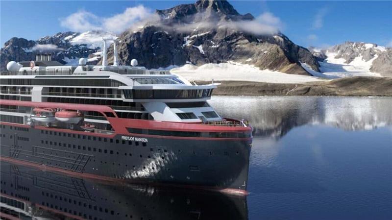 Die „Fridtjof Nansen“ gilt als besonders umweltfreundliches Schiff.