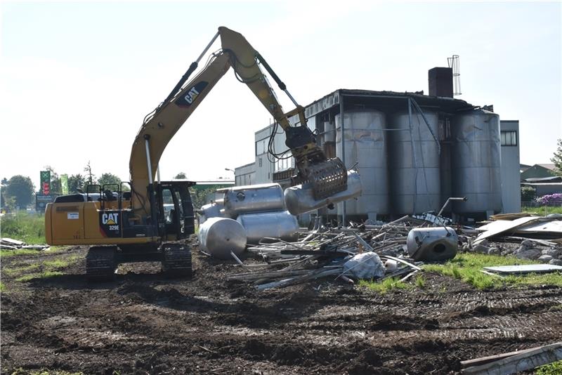 Die Obstgemeinschaftsbrennerei wird abgerissen. Archivfoto: Vasel