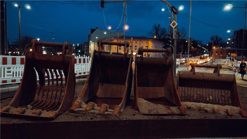 Diebstahl in Stade: Zehn Baggerschaufeln entwendet Diebe haben in Stade mehrere Baggerschaufeln gestohlen (Symbolbild).