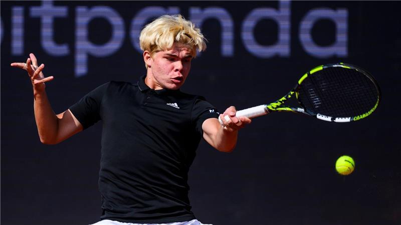 Diego Dedura hat eine Überraschung beim Tennis-Turnier in Hamburg verpasst. (Archivbild)