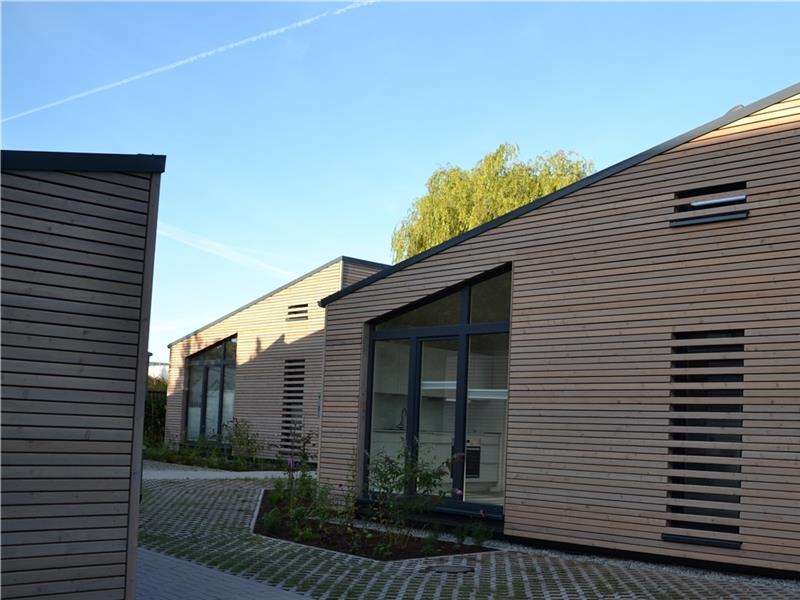 Tiny Houses finden keinen Platz in Buxtehude – vorerst Diese 23 Quadratmeter großen Tiny-Häuser stehen in Stade.