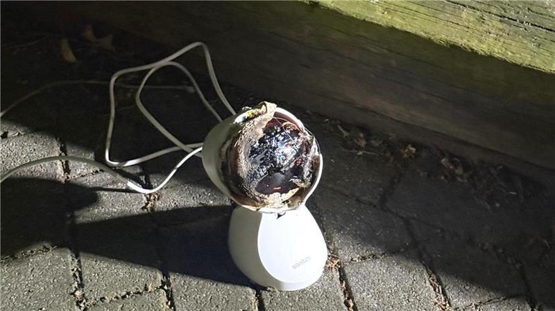 Diese Infrarotlampe hat für einen Einsatz der Ortswehren Groß Sterneberg, Hammah, Mittelsdorf, Himmelpforten und Bützflethermoor gesorgt.