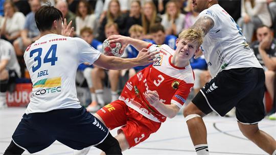 Diese Niederlage ist kein Beinbruch: Der Horneburger Handballer Theo Bode.