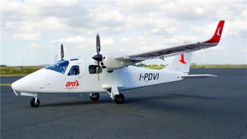 Diese Tecnam-Flugzeuge fliegen künftig nach Helgoland.