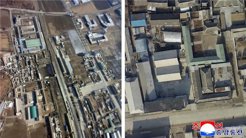 Diese Überwachungsaufnahmen soll die südkoreanische Drohne laut Angaben Nordkoreas gemacht haben.