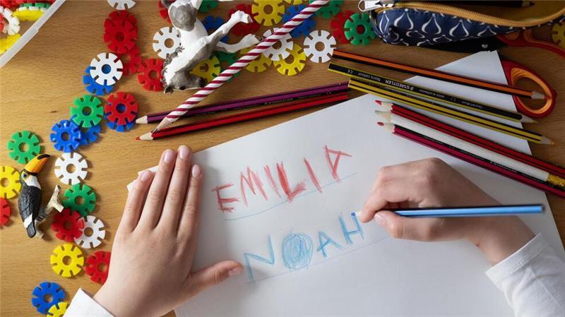 Emilia und Noah bleiben Dauerbrenner bei den Vornamen Diese beide Namen sind erneut am beliebtesten. (Archivbild)
