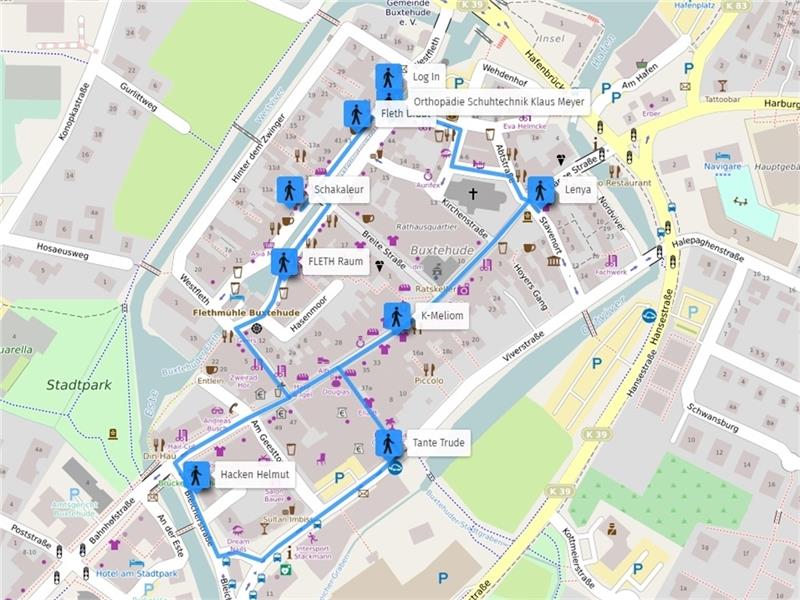 Dieser Gang durch Buxtehudes Altstadt soll den Wandel hin zu mehr Nachhaltigkeit fördern.