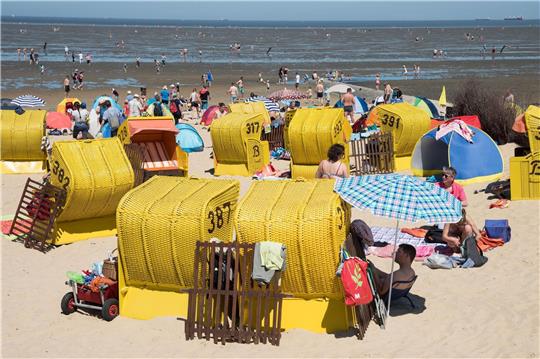 Dieser Ort an der Nordseeküste hat im Kreis Cuxhaven im vergangenen Jahr seinen eigenen Übernachtungsrekord getoppt.Foto: Ingo Wagner