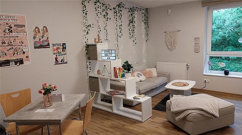 Von Teenie-Disco bis Mädchenarbeit: Neues Programm im Harsefelder Jubs Dieser Raum im Jubs ist von Mädchen für Mädchen gestaltet.