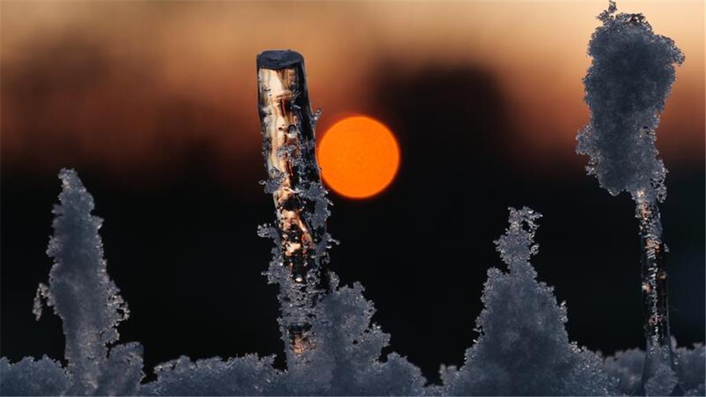 "Dieser Schnappschuss entstand beim Fotografieren des Sonnenuntergangs. Beim Öff...