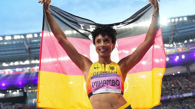 Diesmal Silber: Malaika Mihambo.