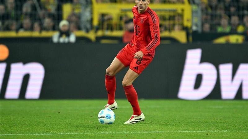 Diesmal mittendrin. Beim 1:1 um Liga-Punkte Ende September saß Bayerns Leon Goretzka 90 Minuten auf der Bank.