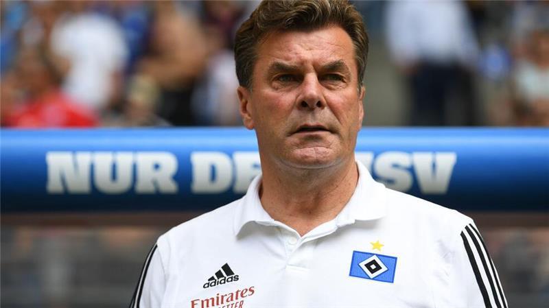 Dieter Hecking beim Hamburger SV