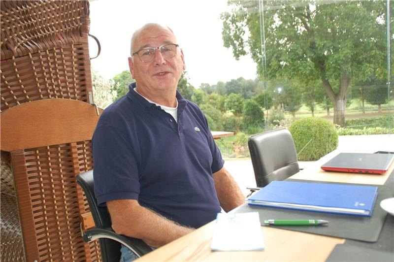 Dietma Greiser, Erster Vorsitzender und Fahrer des Bürgerbusses Apensen Foto: Laudien