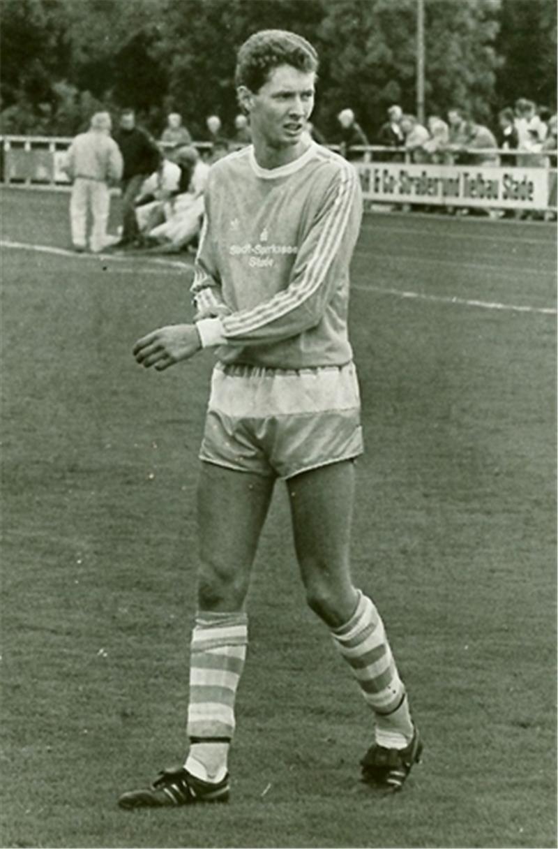Dirk Dammann war torgefährlicher Offensivspieler beim VfL Stade.