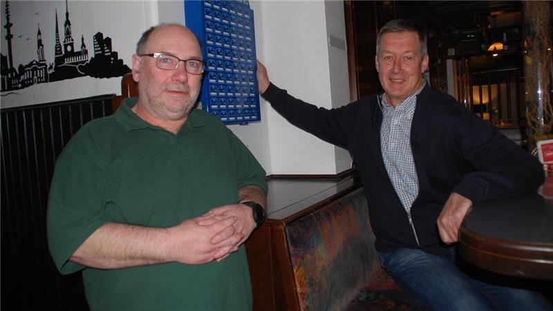 Dirk Karkuschke (links) und Ernst Krupa suchen Mitglieder für den Spar-Club.
